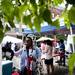 Ebony Rutherford organizes merchandise during the 18th annual African American Downtown Festival. Daniel Brenner I AnnArbor.com